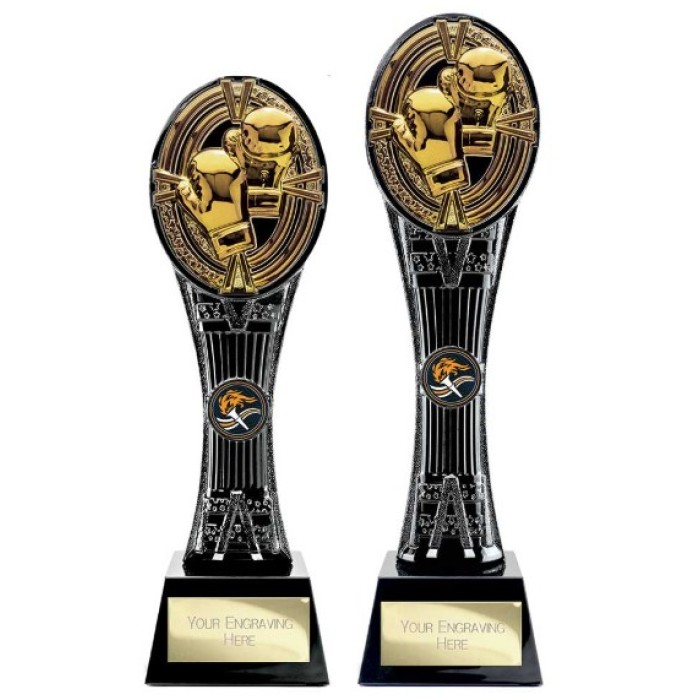 EXTREME MAVERICK BOXING RESIN TROPHY  - 2 SIZES - 26CM - 29CM